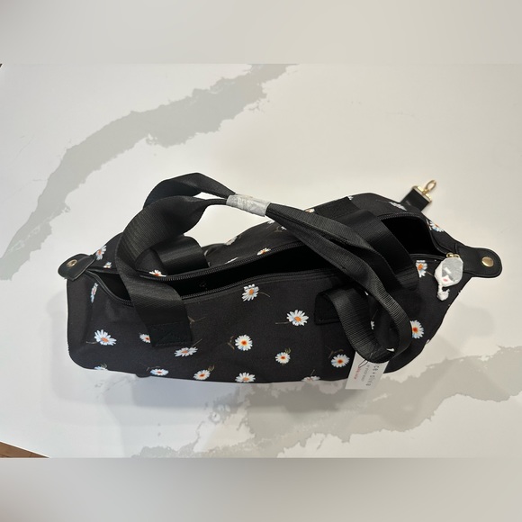 Alice & Olivia black daisy duffel bag - Picture 8 of 10